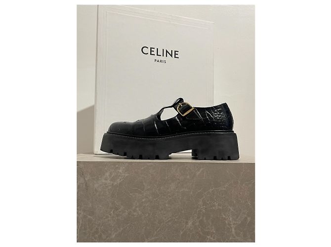 Triomphe Céline Celine Loafer schwarz T.37 - Ansicht 11