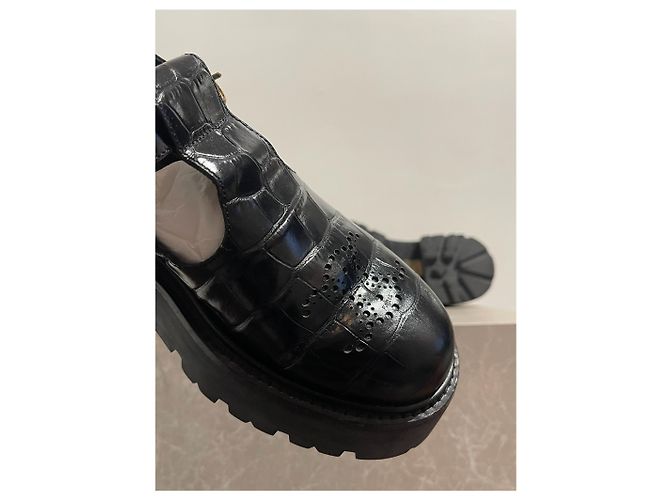 Triomphe Céline Celine Loafer schwarz T.37 - Ansicht 7