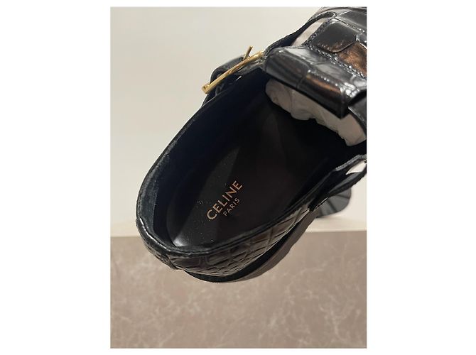 Triomphe Céline Celine Loafer schwarz T.37 - Ansicht 8