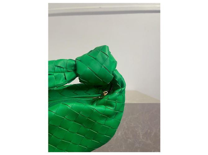 Borsa Bottega Veneta Jodie mini Verde - vista 5