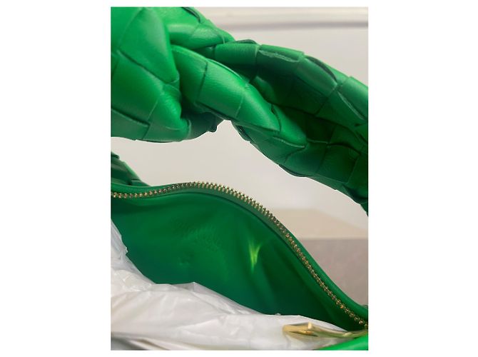 Borsa Bottega Veneta Jodie mini Verde - vista 7