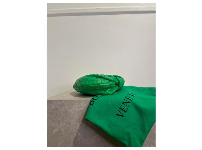 Borsa Bottega Veneta Jodie mini Verde - vista 8