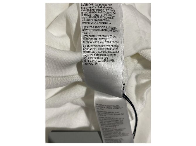 Sudadera Balenciaga blanca T.L Blanco - vista 10