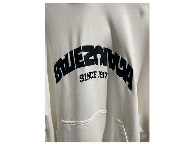 Sudadera Balenciaga blanca T.L Blanco - vista 2