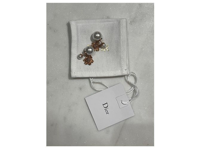 Autre Marque Dior Tribale Ohrringe Golden - Ansicht 3