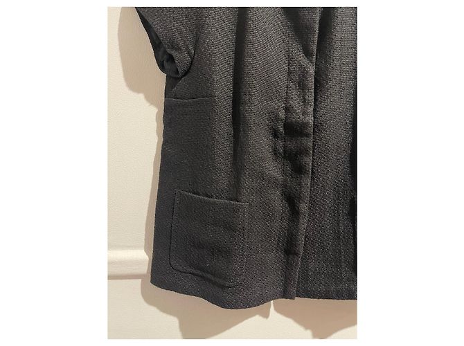 Giacca Dries Van Noten nera T.38 Nero - vista 2