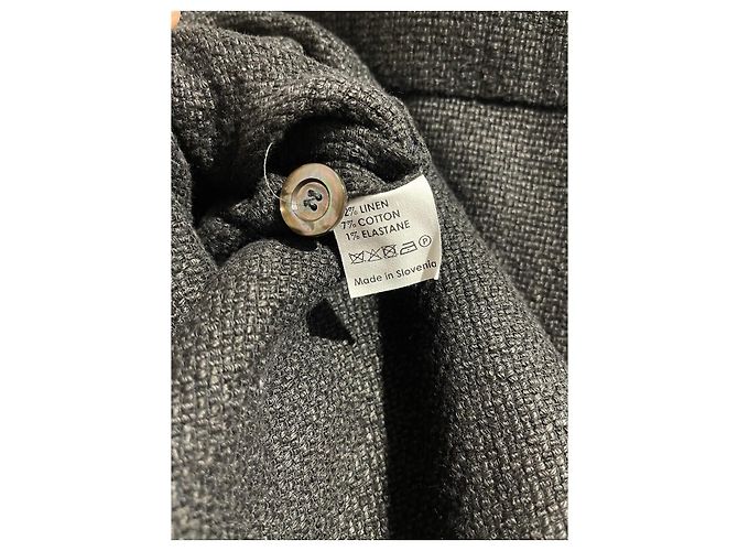Giacca Dries Van Noten nera T.38 Nero - vista 7
