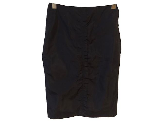 Autre Marque Falda Yves Saint Laurent negra T.36 Negro - vista 6