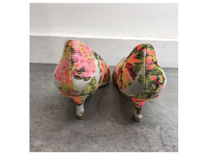 Stella Mc Cartney Stella McCartney Pumps mit Blumen T.36 Mehrfarben - Ansicht 3