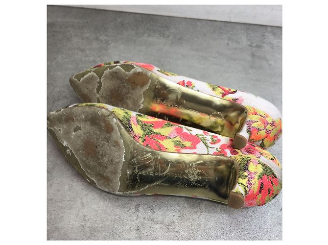 Stella Mc Cartney Stella McCartney Pumps mit Blumen T.36 Mehrfarben - Ansicht 4