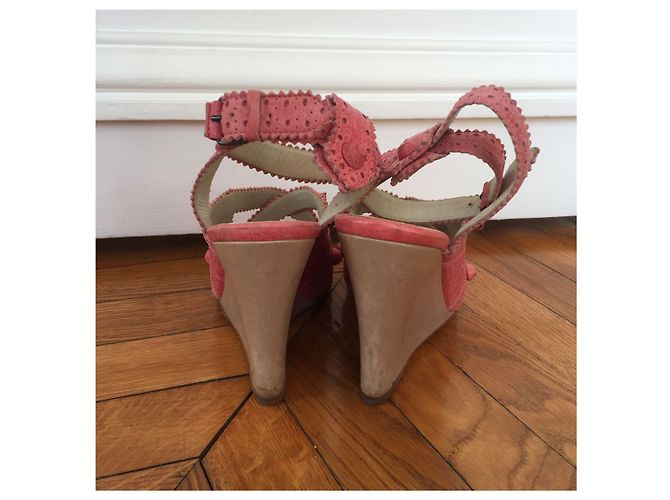 Sandali Balenciaga rosa T.37 - vista 3