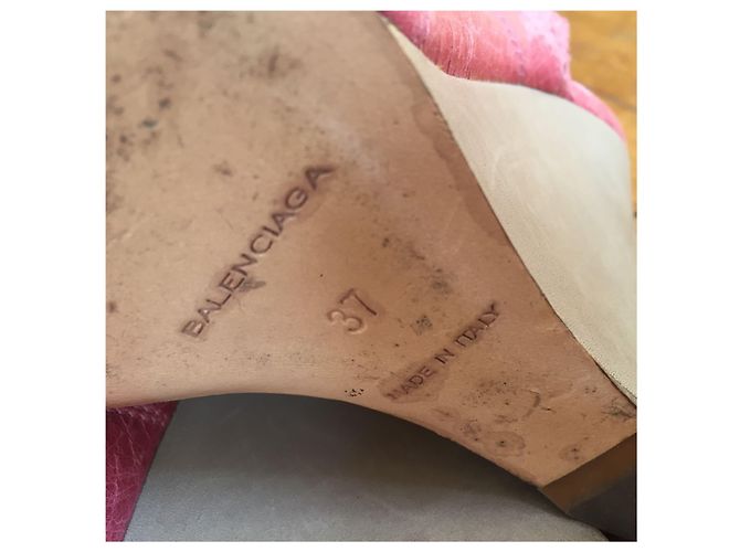 Sandali Balenciaga rosa T.37 - vista 5