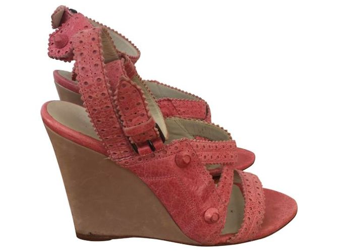 Sandali Balenciaga rosa T.37 - vista 6