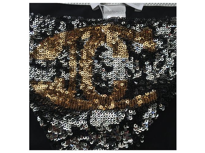 Roberto Cavalli Bañador Cavalli T.S Negro - vista 2
