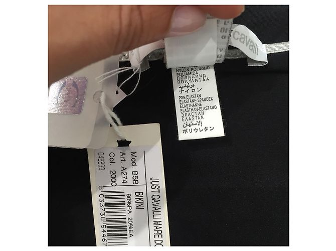 Roberto Cavalli Bañador Cavalli T.S Negro - vista 5