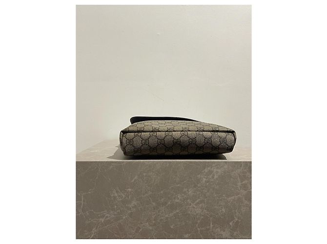Bolsa Gucci em lona bege - vista 4