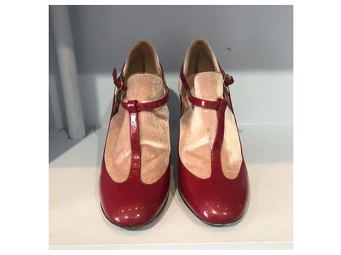 Valentino Garavani Botas Valentino rojas T.38 - vista 2