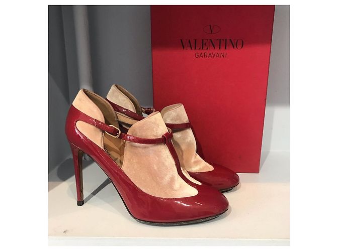 Valentino Garavani Botas Valentino rojas T.38 - vista 8