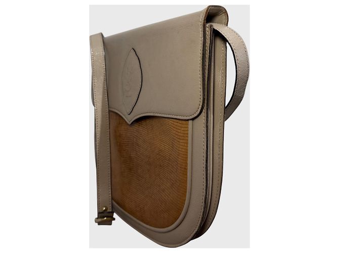 Borsa Yves Saint Laurent beige Grigio - vista 3