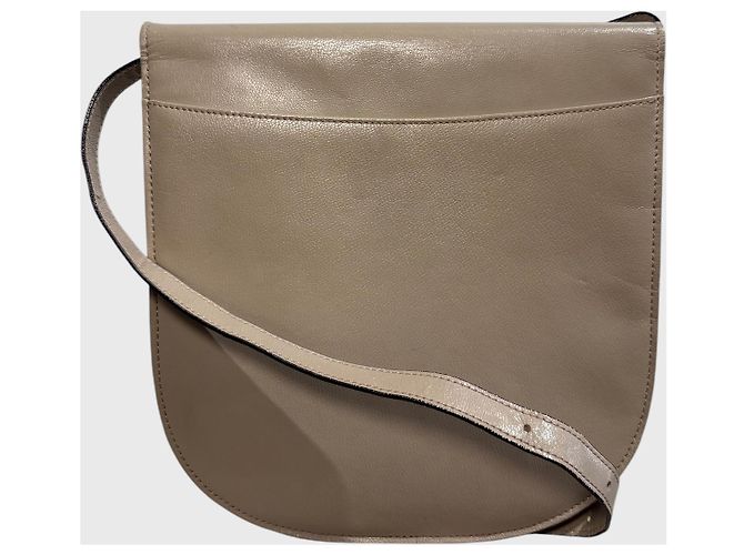 Borsa Yves Saint Laurent beige Grigio - vista 4