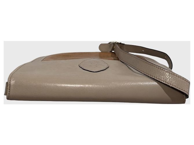 Borsa Yves Saint Laurent beige Grigio - vista 7