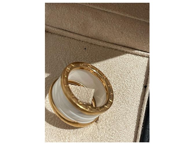 Anello Bulgari B.zero1 T.56 Bianco - vista 6