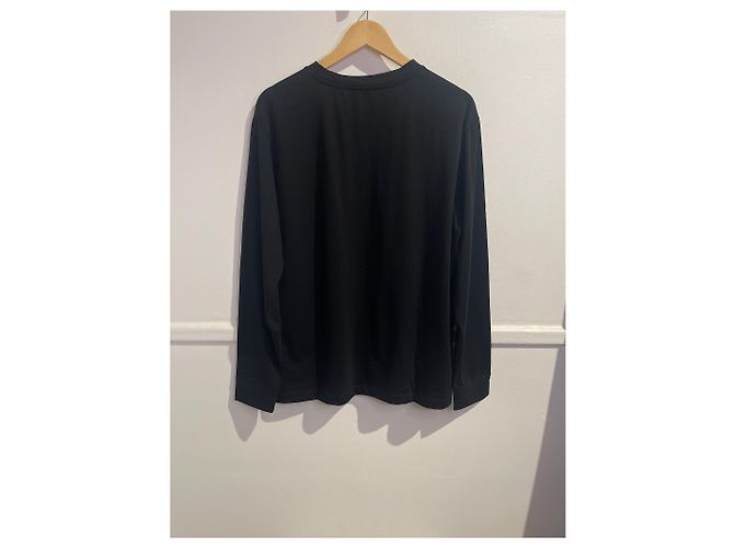 T-shirt The Row nera T.M Nero - vista 2