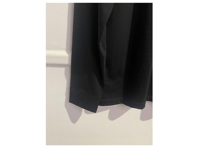 T-shirt The Row nera T.M Nero - vista 3