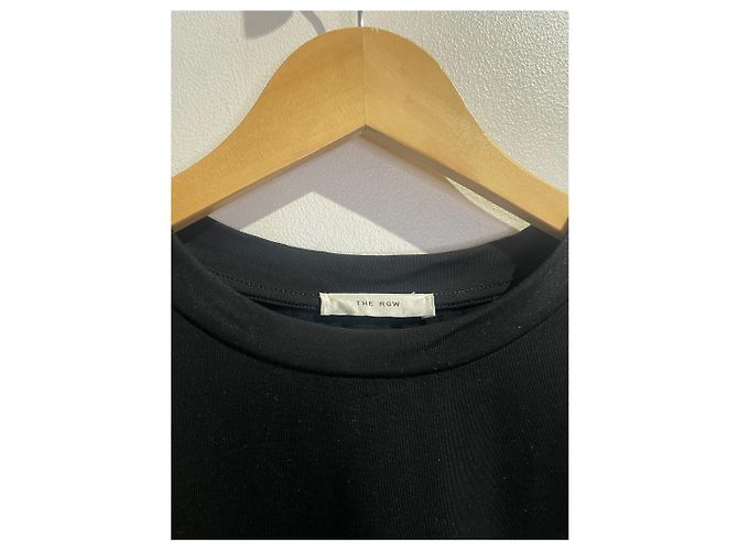 T-shirt The Row nera T.M Nero - vista 5