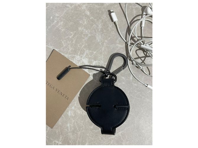 Portachiavi per auricolari Bottega Veneta Nero - vista 4