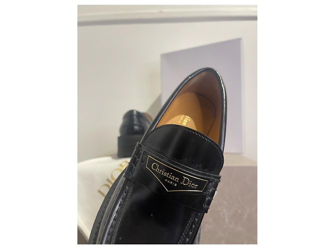 Autre Marque Dior Boy Loafer schwarz T.38 - Ansicht 2