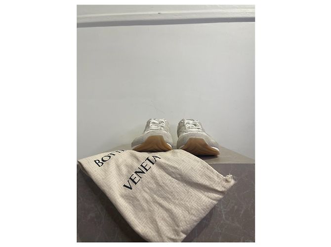 Sneakers Bottega Veneta Orbit T.40 Beige - vista 6