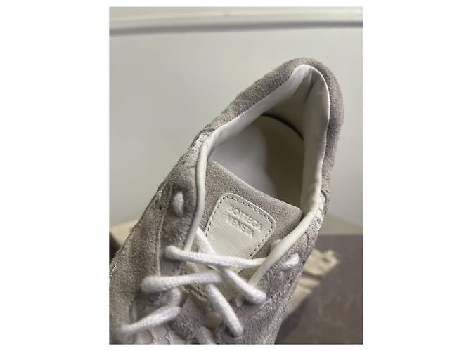 Sneakers Bottega Veneta Orbit T.40 Beige - vista 7