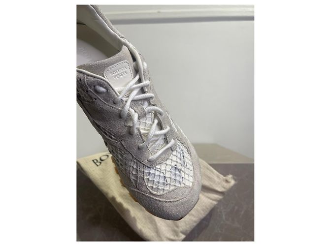 Sneakers Bottega Veneta Orbit T.40 Beige - vista 9
