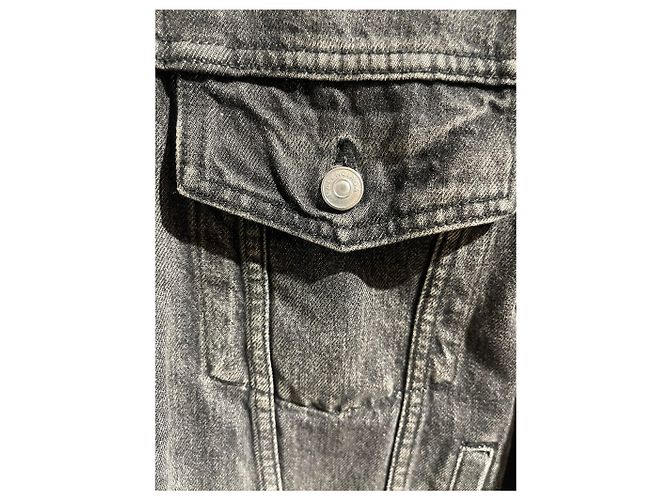 Balenciaga Jeansjacke T.34 Schwarz - Ansicht 4