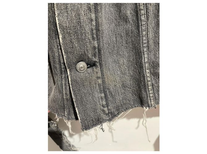 Balenciaga Jeansjacke T.34 Schwarz - Ansicht 5