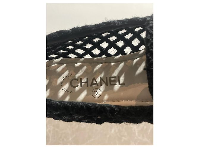 Mocassini Chanel neri T.37 Nero - vista 10