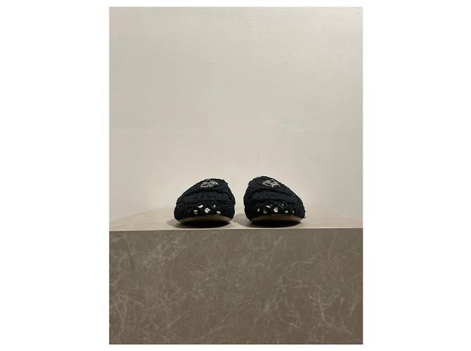 Mocassini Chanel neri T.37 Nero - vista 2