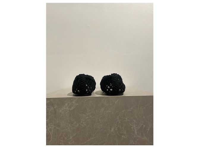 Mocassini Chanel neri T.37 Nero - vista 7