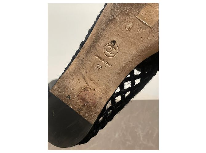 Mocassini Chanel neri T.37 Nero - vista 9