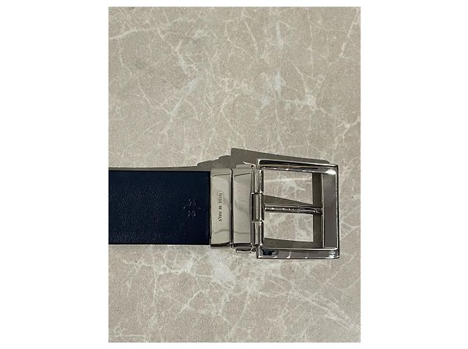 Ceinture Prada réversible noir/bleu T.S - vue 5