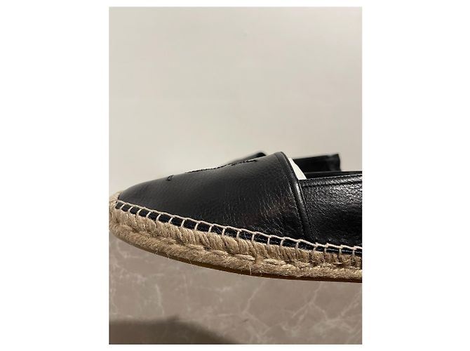 Autre Marque Espadrillas Saint Laurent nere T.42 Nero - vista 10