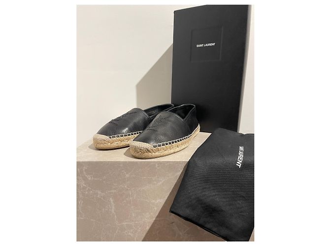 Autre Marque Espadrillas Saint Laurent nere T.42 Nero - vista 11