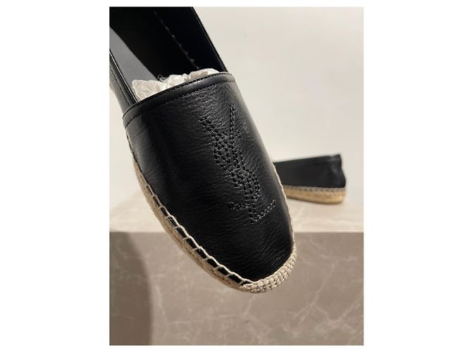 Autre Marque Espadrillas Saint Laurent nere T.42 Nero - vista 8