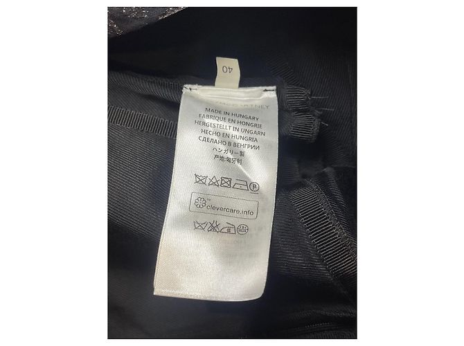 Stella Mc Cartney Vestido Stella McCartney T.36 Plata - vista 6
