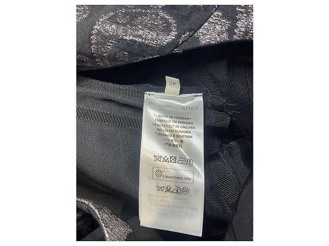 Stella Mc Cartney Vestido Stella McCartney T.36 Plata - vista 7