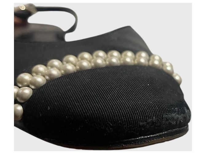 Slingback Chanel schwarz T.39 - Ansicht 10