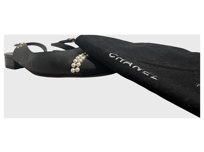 Slingback Chanel schwarz T.39 - Ansicht 11