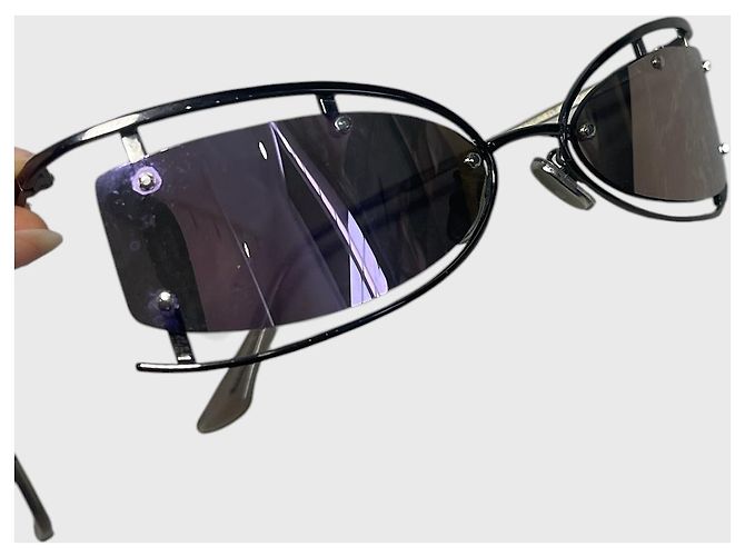 Acne Lunettes de soleil Acné Studio Noir - vue 3