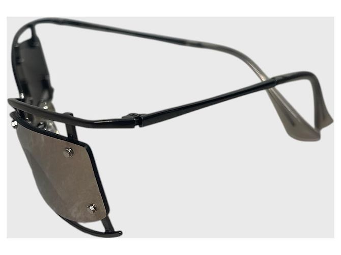 Acne Lunettes de soleil Acné Studio Noir - vue 4